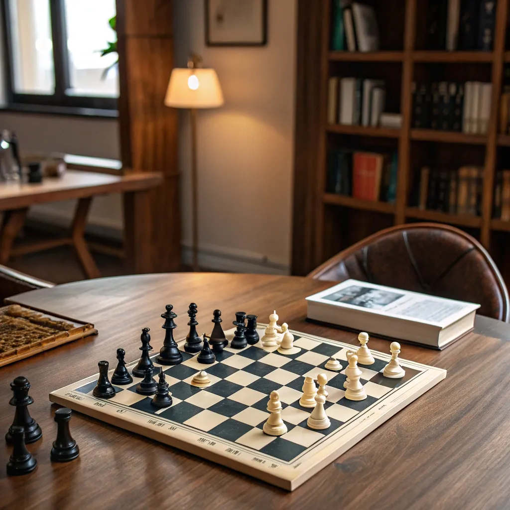 Intermediate level chess game